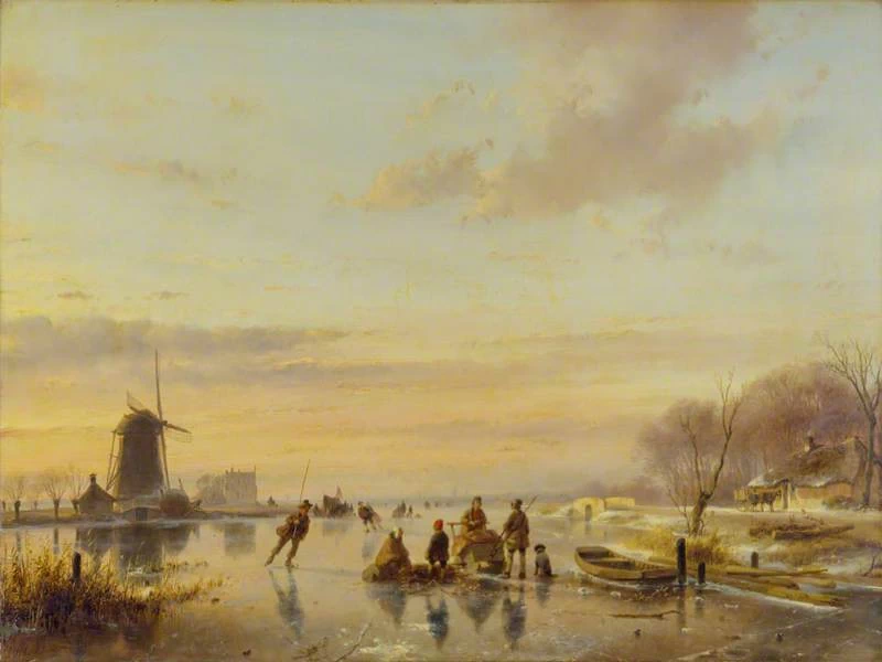 Paesaggio invernale - Wallace Collection, Londra